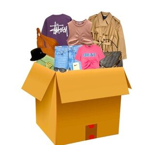 CHEAP MYSTERY CLOTHING/SHOES/ITEM BOX WORTH DOUBLE OR MORE THE COST